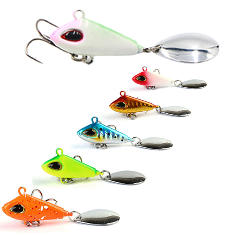 Fishing Lure Spoon - 1 adet 6/11/18/22g VIB Crankbaits Balıkçılık