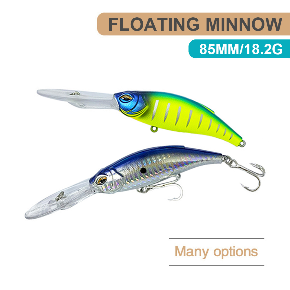 Fishing Lure Jerkbait - 8.5 cm 18.2g Balıkçılık Lures Yüzen