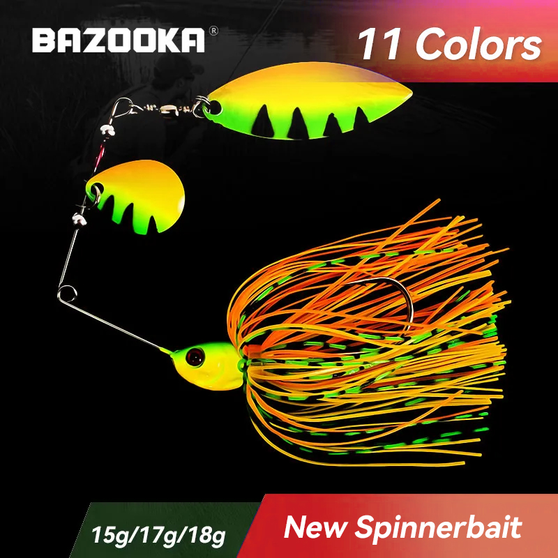 Bazuka 15g 18g Spinnerbait Bal - Fishing Lure Jerkbait incelemesi ve fiyatı