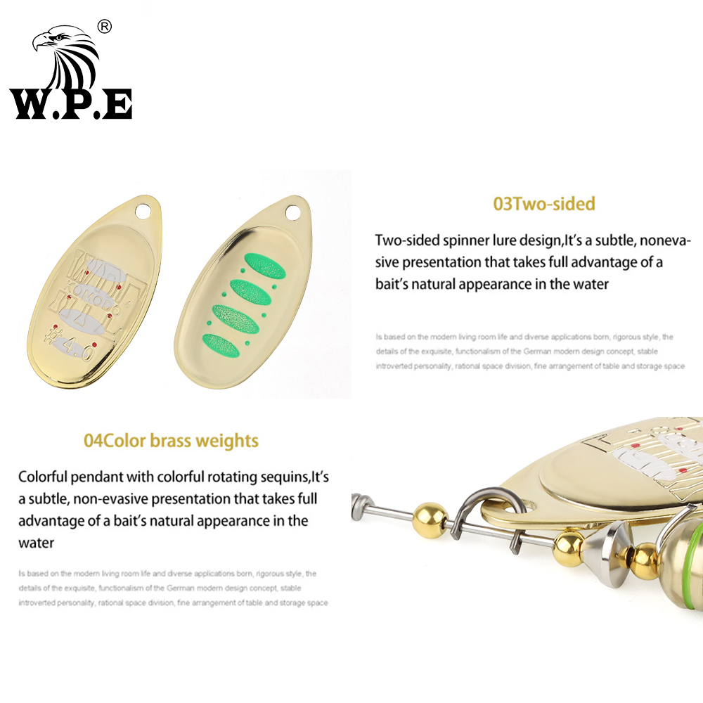 W.P.E KOMODO Spinner cazibesi  - Fishing Lure Spoon incelemesi ve fiyatı
