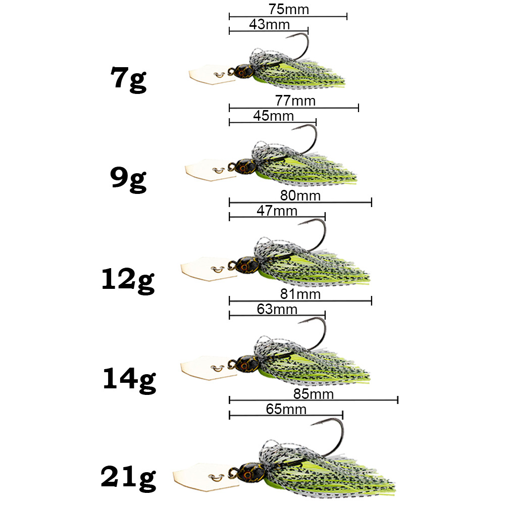 2 Adet Spinner Yem 7g/9g/12g/1 - Fishing Lure Blade Bait incelemesi ve fiyatı